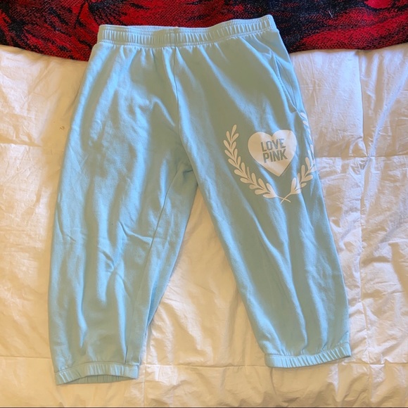 Victoria’s Secret sweatpants. PINK. - Picture 2 of 3
